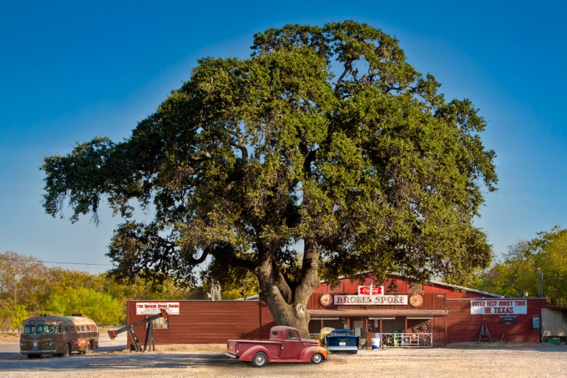 Broken Spoke by artist Derris Lanier